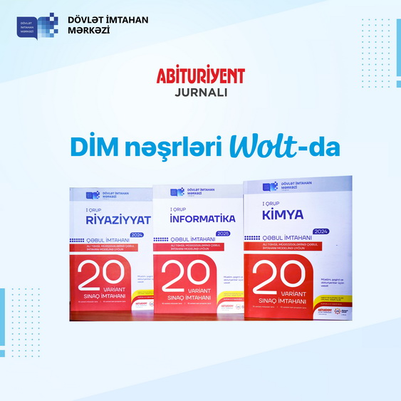 DİM nəşrləri Wolt-da